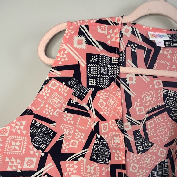 Lularoe Geometric Joy Longline Vest - Picture 4 of 9